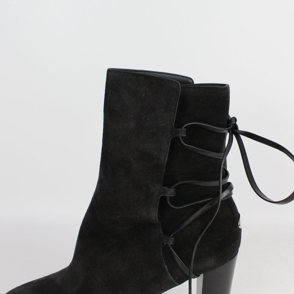 NEW JIMMY CHOO Hampton 80 Suede Ankle Boots - Picture 10 of 16